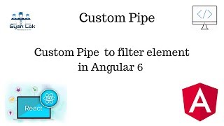 Angular 6 | How to create custom pipe in Angular 6 | Search Filter Pipe |Angular 6 Tutorial