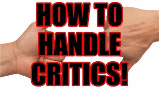 ROOM 6 SOUND BITES #24 - How to Handle CRITICS! [TIPS/EDITORIAL]