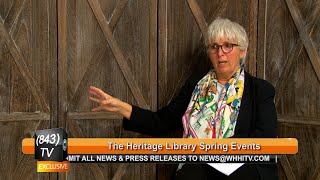 843TV | Barbara Catenaci: Spring Events at The Heritage Library | March 2021 | WHHITV