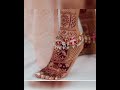 unique trendy dulhan payal anklet design presented by h d riwazz