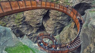 Durch die Liechtensteinklamm in St. Johann im Pongau (Salzburg)