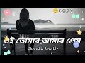Tomar Amar Prem (Lofi Mix) | তোমার আমার প্রেম | Bengali Lofi Sad Song (Slow +Reverb) | New Lo-Fi |