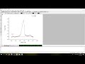 Origin tutorial. How to calculate area of a peak