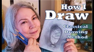How I DRAW in the Classical Drawing Method/ Portfolio and Sketchbook Challenge Update!