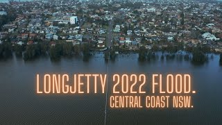 Long Jetty 2022 flood. Drone footage and photos.