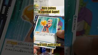 New Dragonball Fusion World cards! Happy Sunday :) #tcgcollection #dragonball #japan #fusionworld