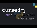 11 Cursed Python Snippets