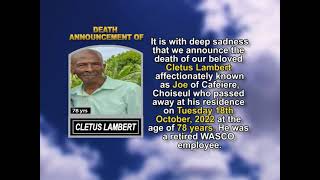 Cletus Lambert short