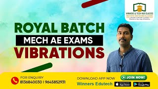 KWA AE | ROYAL BATCH FOR AE & JE EXAMS | VIBRATIONS