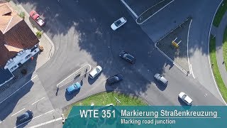 WTE 351 - Marking road junction (A30)