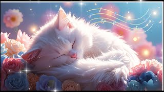 Peaceful Sleep  In 3 Minutes, Fall Asleep Fast 🌙 Cat Sleep Music for Deep Sleep - No More Insomnia