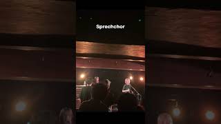 Sprechchor(シュプレヒコール)【ライブ映像】