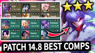 BEST TFT Comps for Patch 14.8b | Teamfight Tactics Guide | Set 11 Ranked Beginners Meta Tier List