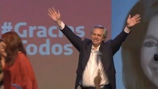 El peronista Alberto Fernández gana elecciones argentinas en primera vuelta