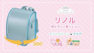 【360度】リノル　安ピカッ/楽ッション　ミントグリーン×アクア