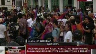 QRT: Independence Day rally, nabalot ng tensyon