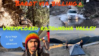 Worst offroading experience || rajgundha valley ||