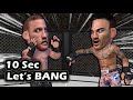 Max Holloway KOs Justin Gaethje at UFC 300