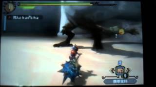 [MH3G] チャレンジクエスト06　ハンマー　4'57\