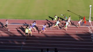 男子4x400mR 予選1組　南関東 R01 東海大浦安・逗子開成