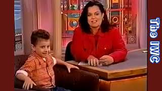 MJF On The Rosie O'Donnell Show 2001 | 5 Year Old Singing #mjf #aew #prowrestling #wrestling