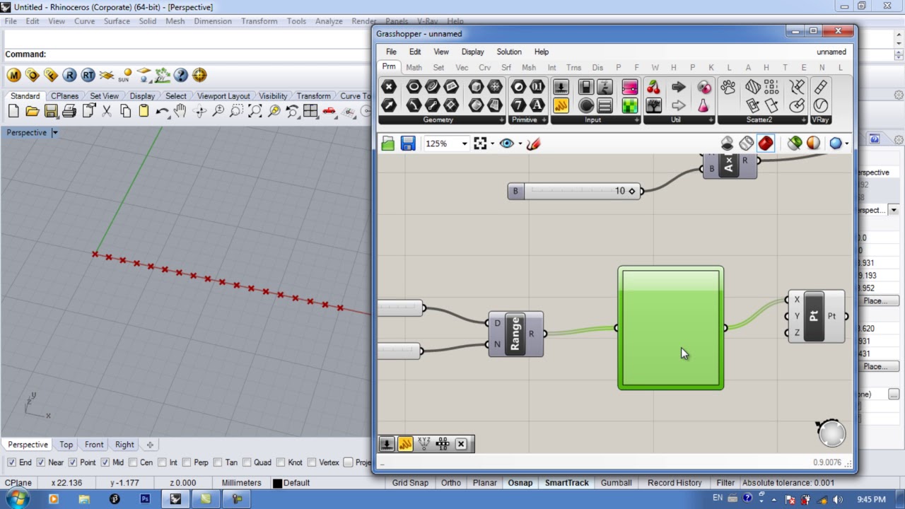 Grasshopper Tutorial 21 Graph Mapper Youtube