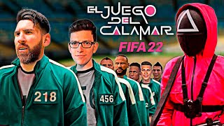EL JUEGO DEL CALAMAR pero en FIFA 22 (VERSIÓN FUTBOL)