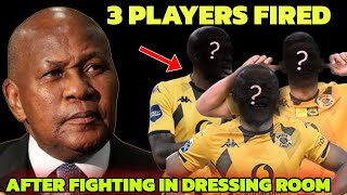 KAIZER CHIEFS FIRED 3 PLAYERS AFTER THEY FIGHT IN DRESSING ROOM AFTER RICHARDS BAY DEFEAT