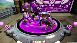 [VC] Splatoon 2016.10.14 (ナワバリ デカライン・モンガラ, エリア ホッケ・キンメ)