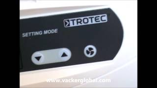 dehumidifier model TTK100E | Vacker Dubai UAE