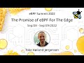 The Promise of eBPF For The Edge - Toke Høiland-Jørgensen