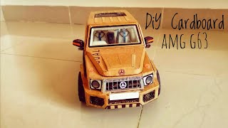 Wow!! #DiY #Cardboard car #AMG #G63 #wagon || DiY || How   make