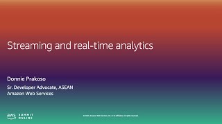 I Analyze Data - Streaming and Real-time Analytics (Level 300)