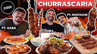 CHURRASCARIA 'O MATUTO' | Todos os cortes de carne!! | FEAT. @Gaba & @reviewsdomustache