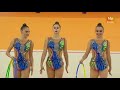 2018 european rhythmic gymnastics championships groups 5 hoops qualifications