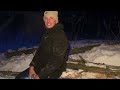 EXTREME COLD night in a BIG HOUSE UNDERGROUND, -27 outside +25 inside BUNKER. PART 17