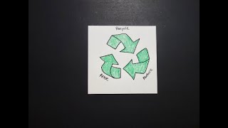 Let's Draw the Recycling Arrows!