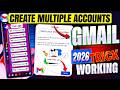 Gmail Hack 2026: Create Unlimited Gmail Accounts Without Phone Verification