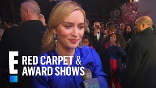 Emily Blunt on Who Told Her She Earned Golden Globes & SAG Noms | E! Red Carpet & Award Shows