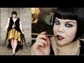 1920s Makeup Plus Size Flapper Halloween Tutorial