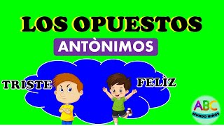 Los Antónimos para niños - los opuestos