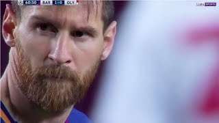 Lionel Messi - Amazing Free Kick Goal - FC Barcelona vs Olympiacos (3-1)