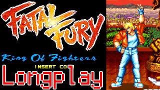 (Longplay) Fatal Fury: King of Fighters ／ 海外版 餓狼伝説～宿命の闘い～ プレイ動画 (テリー・ボガード)  [NEOGEO] (60fps)