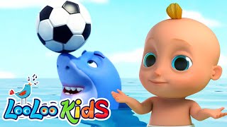 Baby Shark + Johny Johny Yes Papa - LooLoo Kids Nursery Rhymes and KIDS Songs