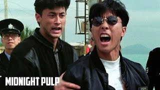 Young Donnie Yen puts so much swag in his action | In the Line of Duty 4: Witness (1989)