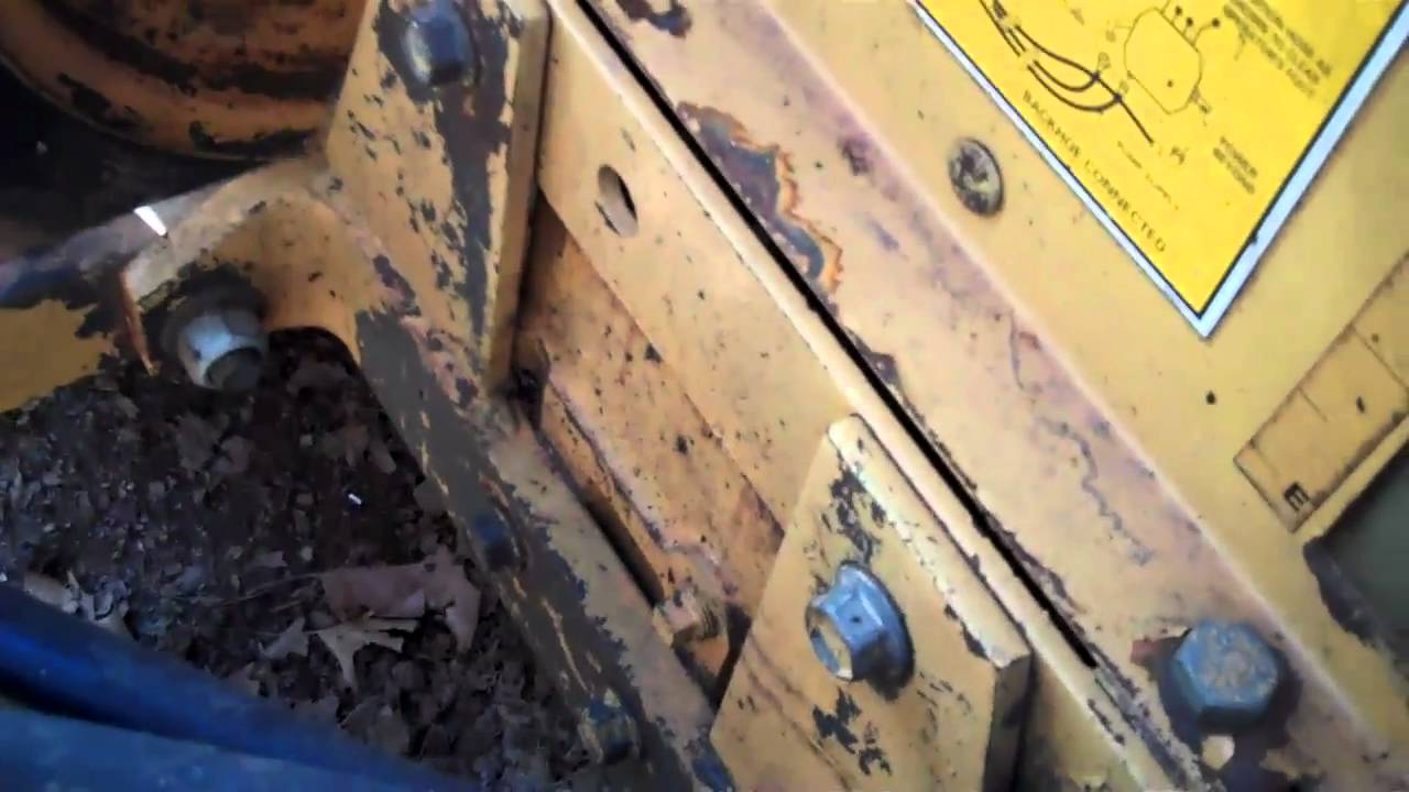 Backhoe Subframe - YouTube