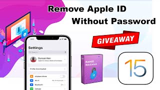 Delete/Sign-out Apple ID Without Password iOS15 | Unlock iPhone Without Apple ID/Password MobiUnlock