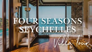 FOUR SEASONS MAHE FULL VILLA TOUR 4K ✅ Hilltop Ocean-View Pool Villa Presentation (SEYCHELLES)