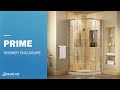 DreamLine Prime Frameless Shower Enclosure | Sliding Opening