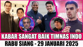 NAAAH GINI DONG MANTAABB! MANYALAA TIMNASKUU! 7 BERITA TIMNAS HARI INI🥉29/01/2025 👉🏿Kabar Timnas 🌍